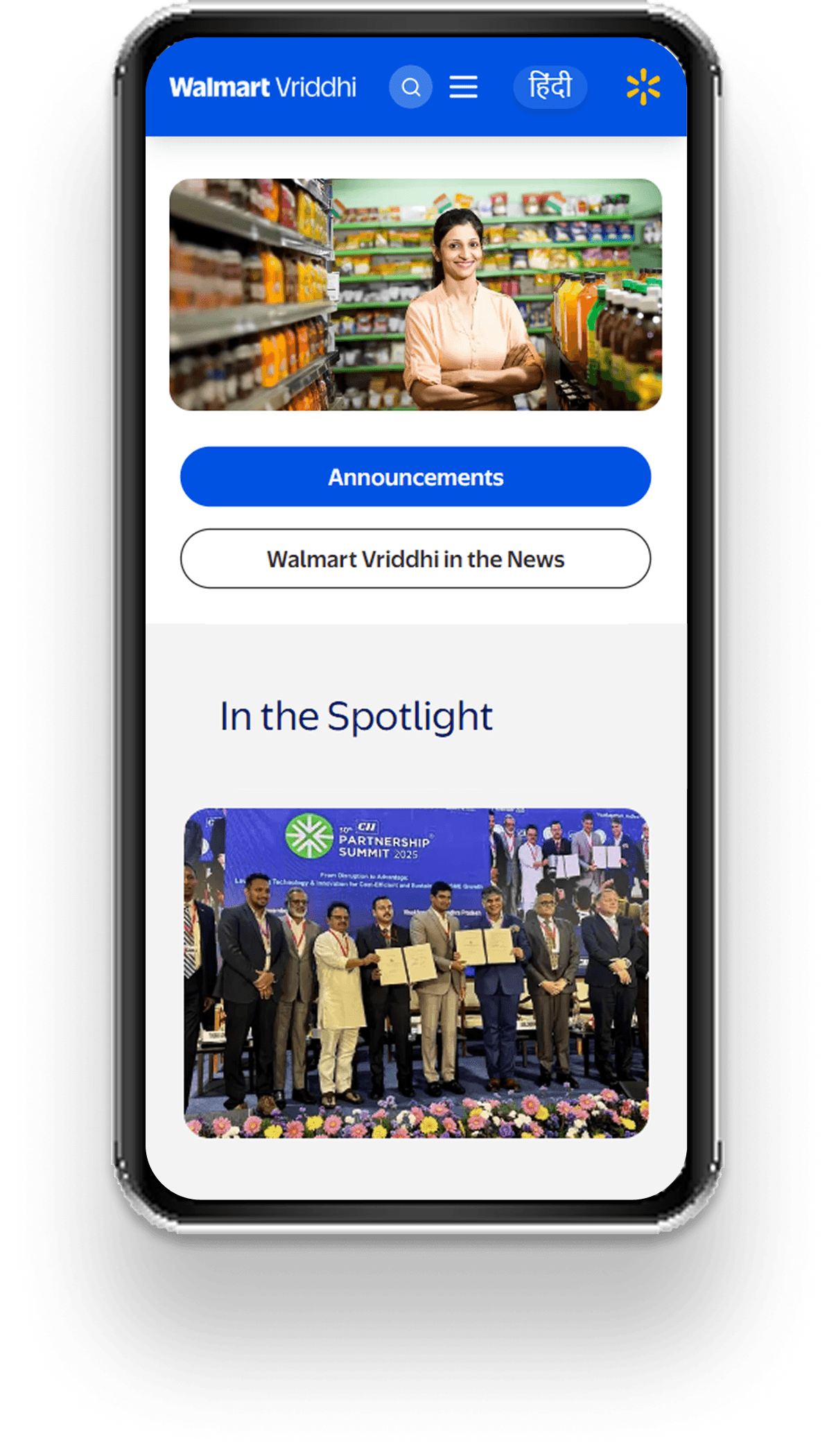 Mobile view
