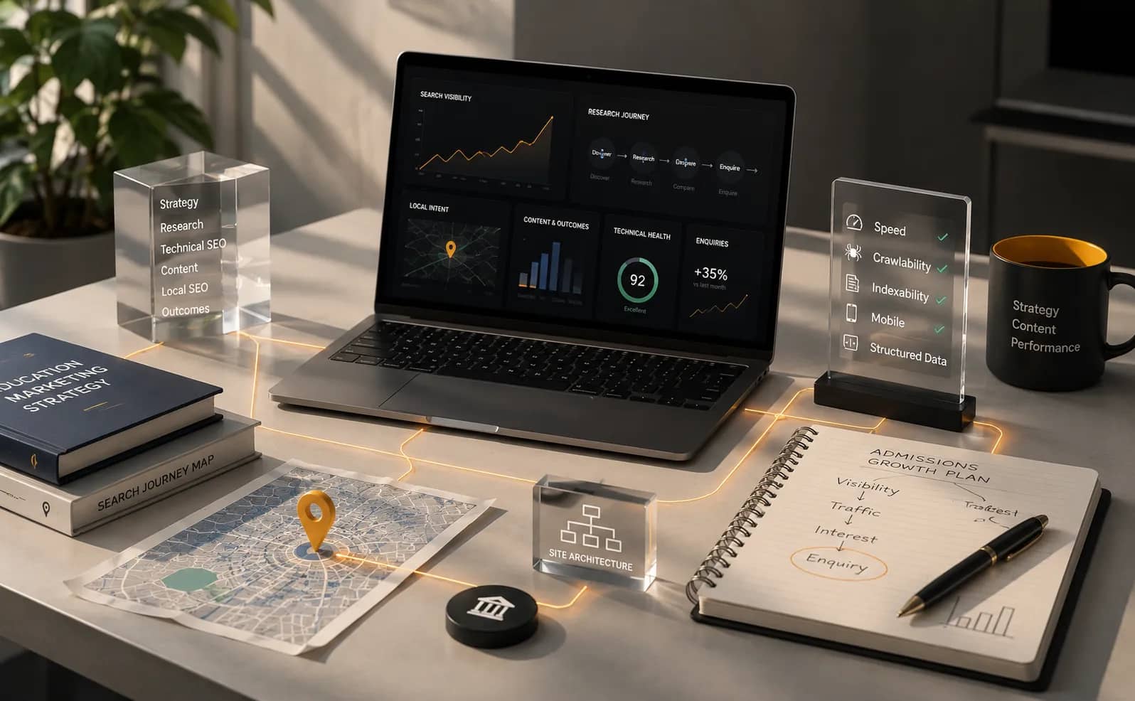 Campaign overview dashboard