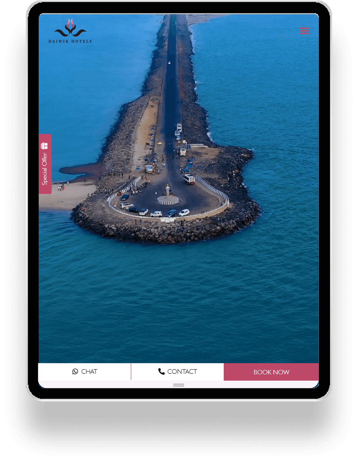 Tablet view