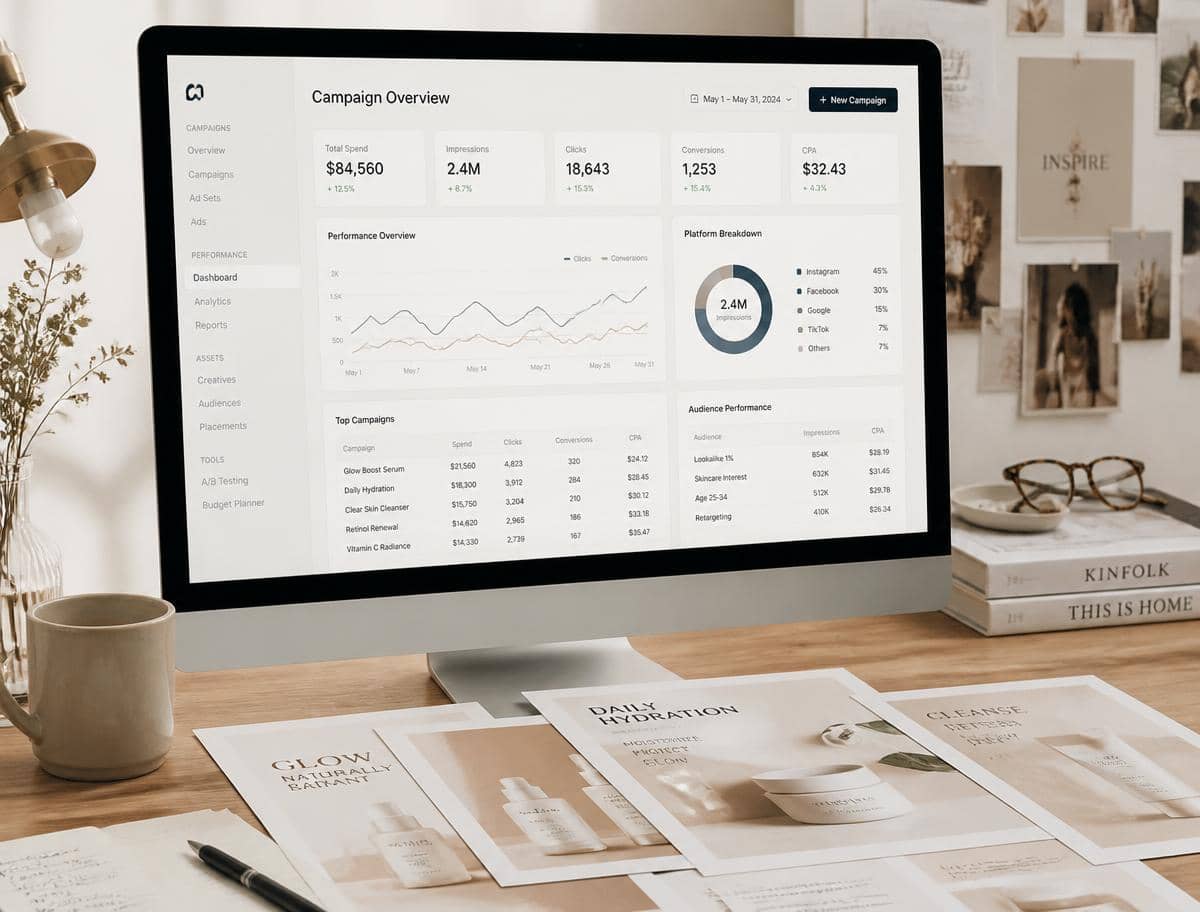 Campaign overview dashboard