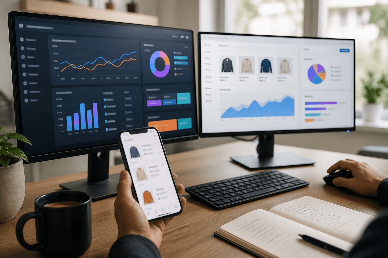 Consumer goods performance marketing workspace