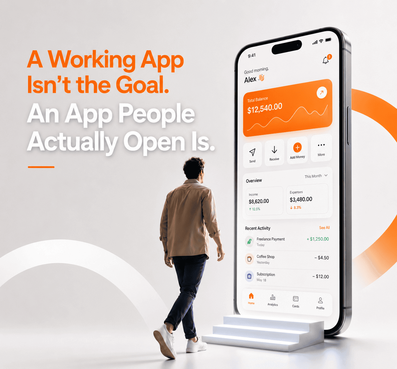 A Working App Isn't the Goal. An App People Actually Open Is.