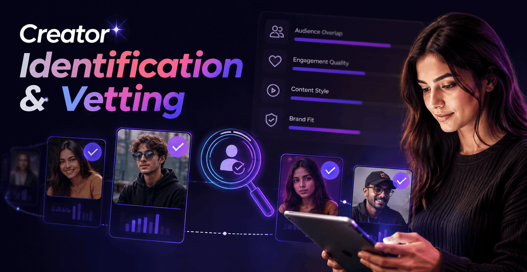 Creator Identification & Vetting
