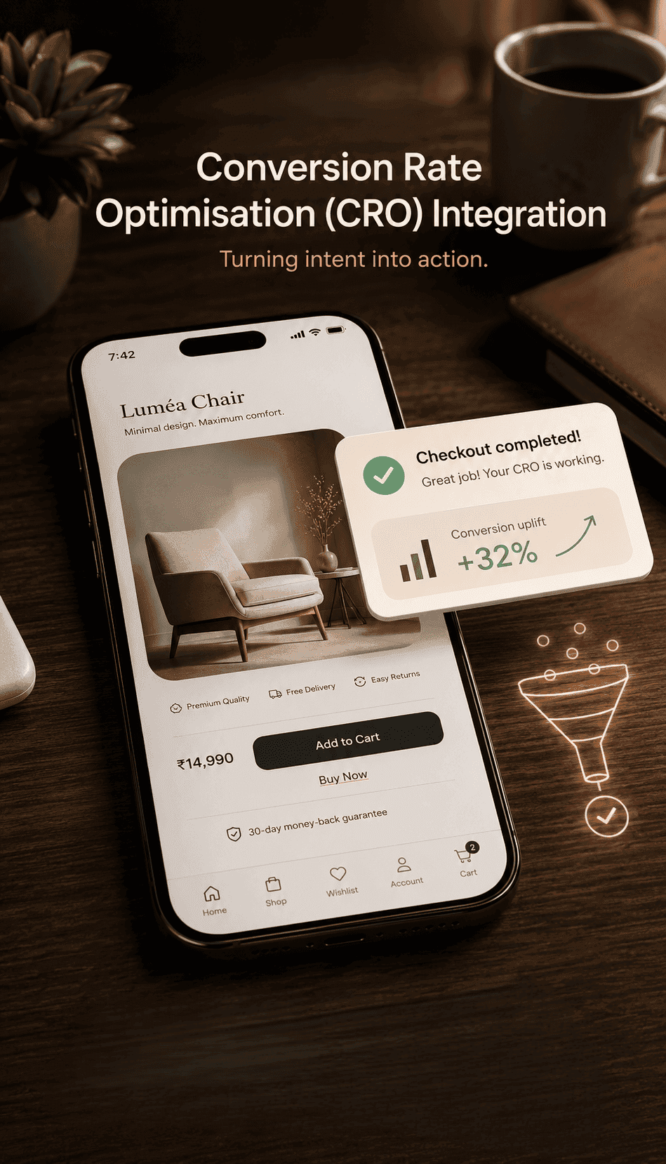 Conversion Rate Optimisation (CRO) Integration