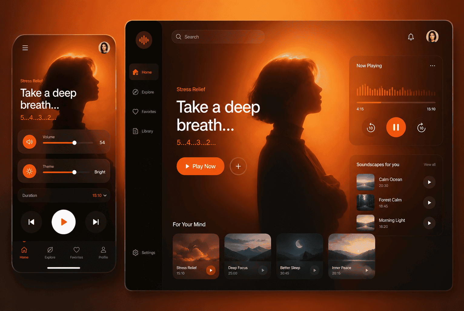 UI Design & Responsive Interface Design