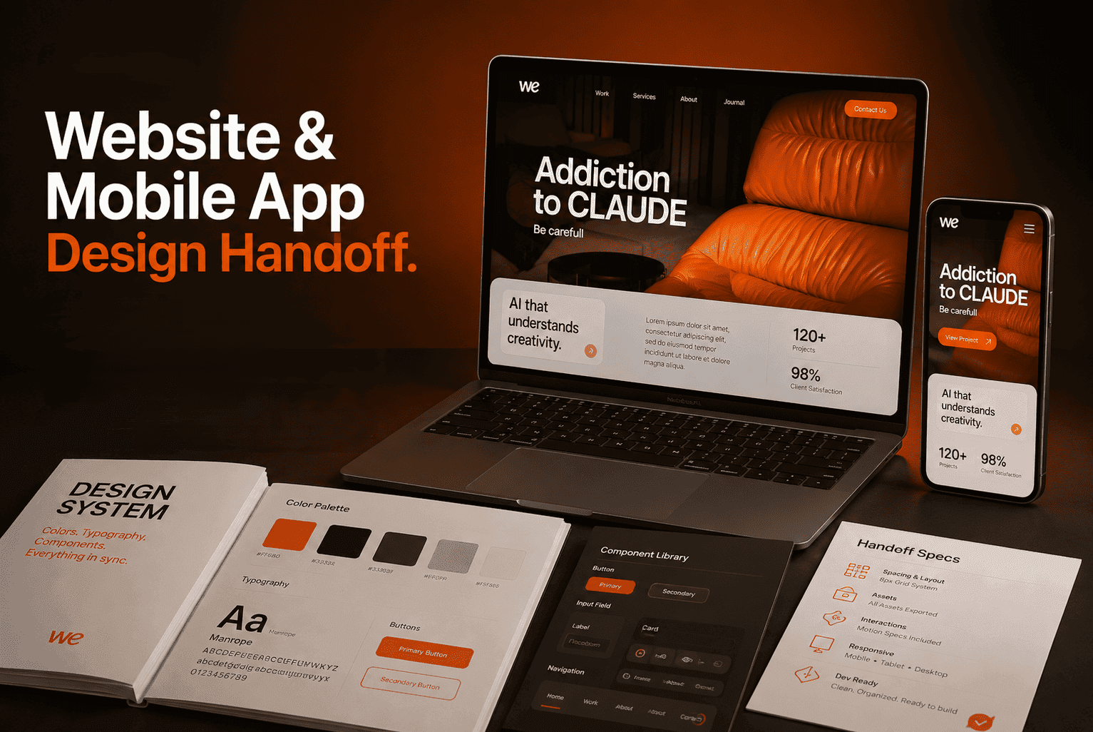 Website & Mobile App Design Handoff