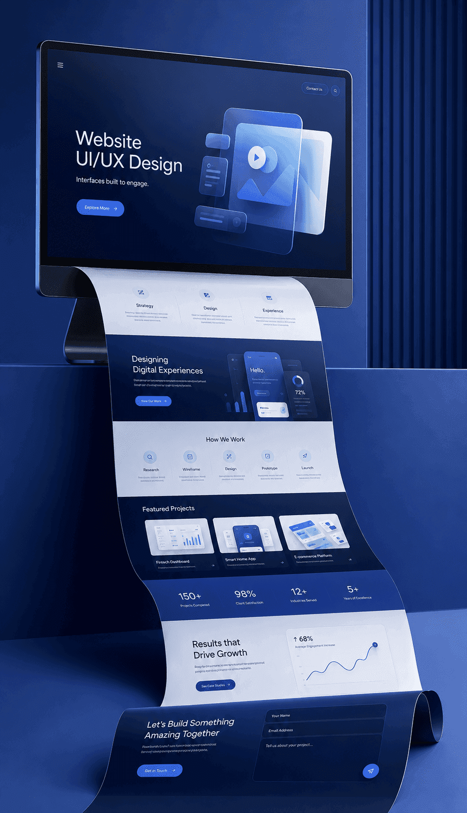 Website UI/UX Design