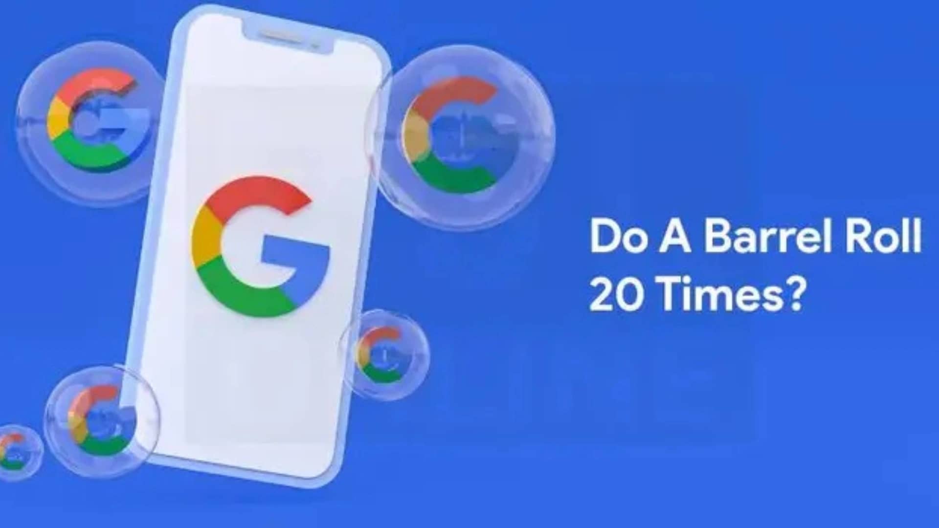 Barrel Roll 20 Times: How To Do on Google