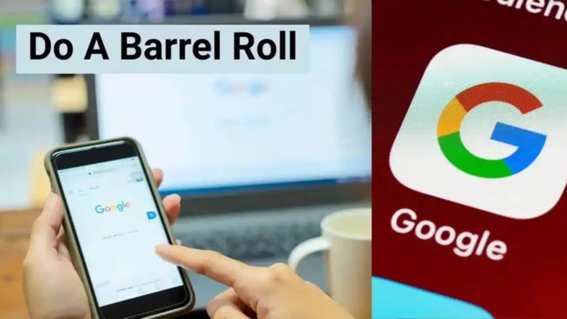 Barrel Roll 10 Times: How To Do on Google