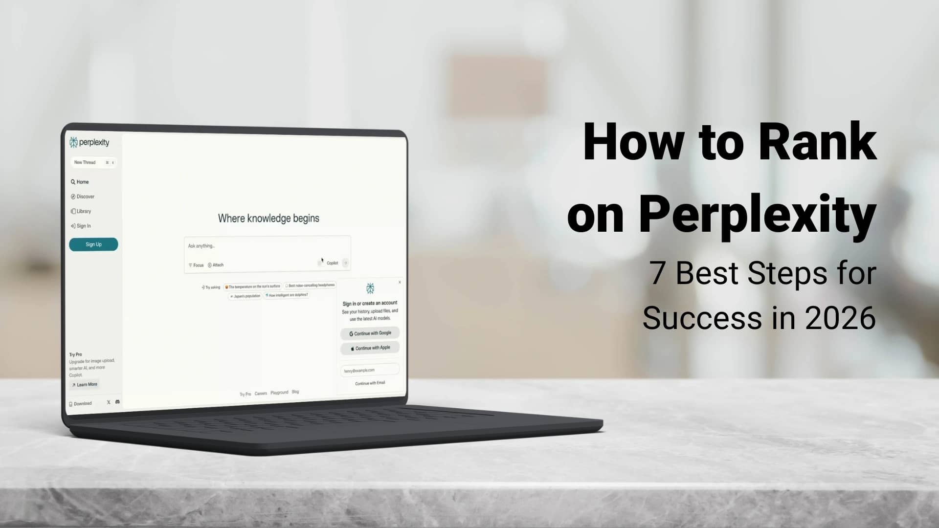 How to Rank on Perplexity: 7 Best Steps for Success in 2026