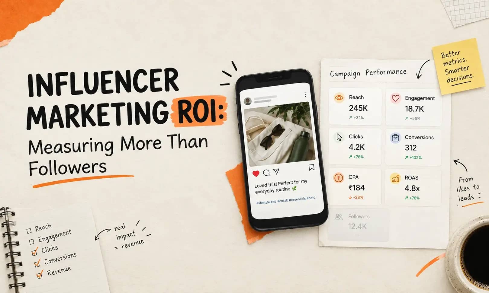 Influencer Marketing ROI: Measuring More Than Followers
