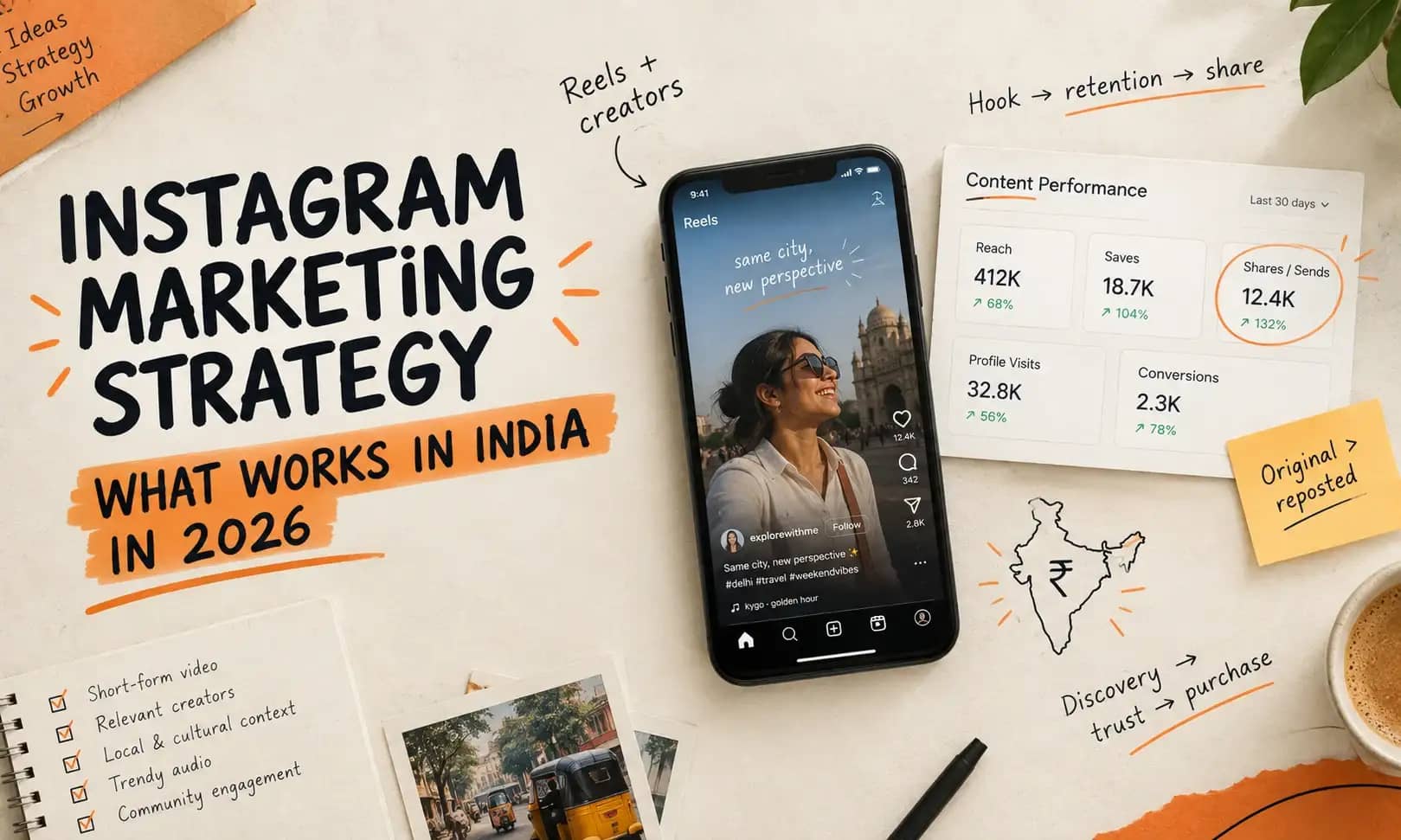 Instagram Marketing Strategy: What Works in India in 2026