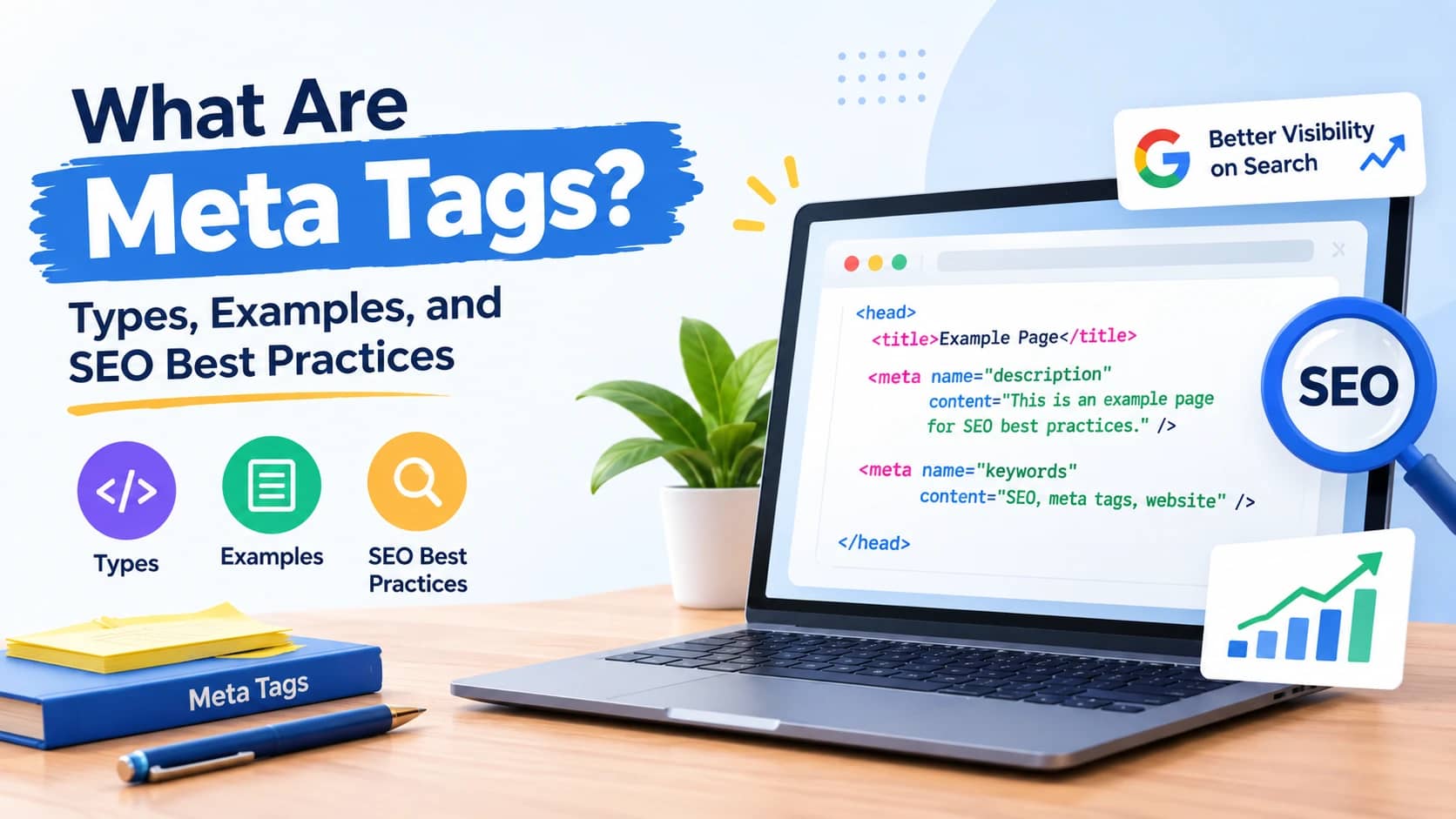 What Are Meta Tags? Types, Examples, and SEO Best Practices
