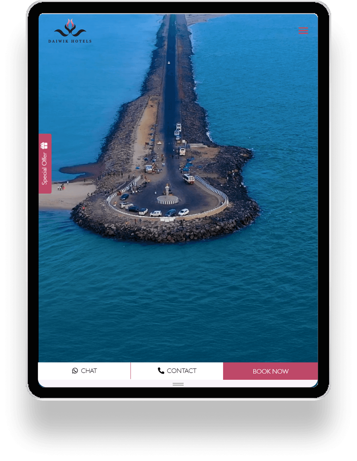 Tablet view