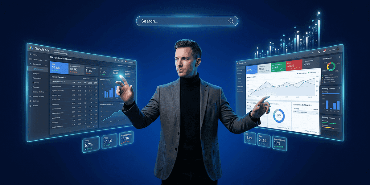 Digital services hero - web content across devices