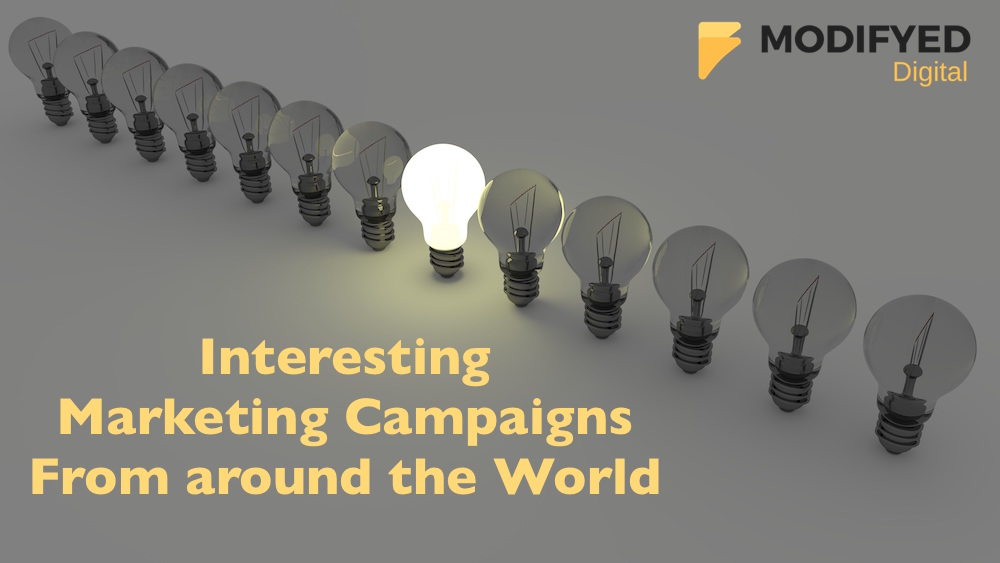 13 Examples of Interesting Marketing Campaigns From Around The World