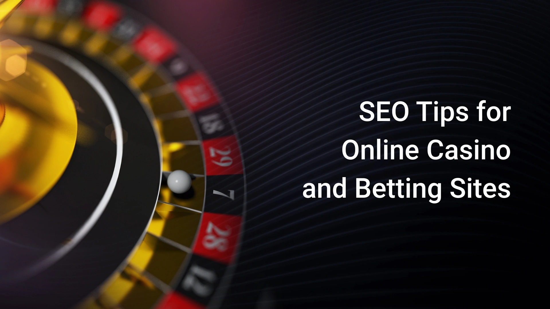 online casino SEO