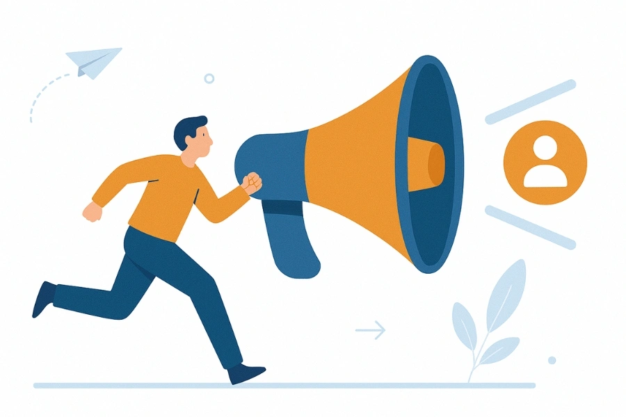speedy way to reach audience