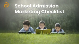 school admission marketing checklist
